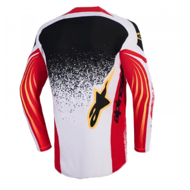 Мотокрос джърси Alpinestars TECHSTAR NOMUR GRAY/RED/BLACK