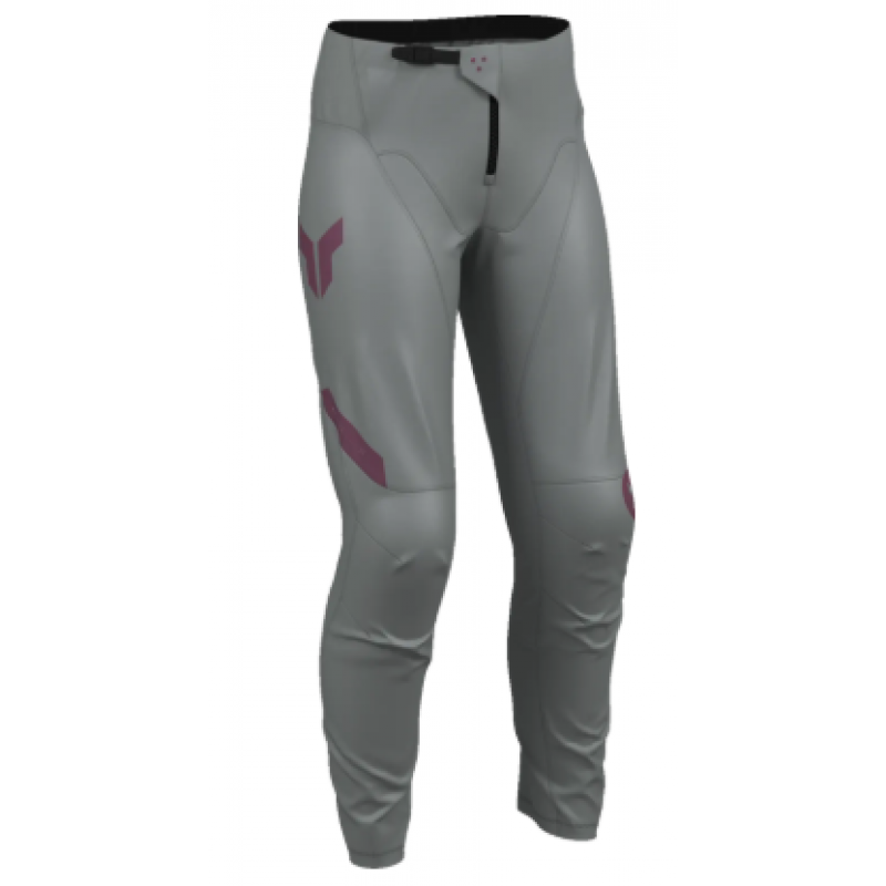 Дамски мотокрос брич  THOR  RIDEMODE MENACE PURPLE/GREY