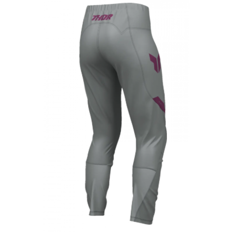 Дамски мотокрос брич  THOR  RIDEMODE MENACE PURPLE/GREY