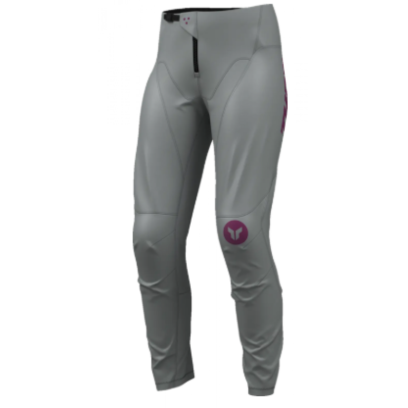 Дамски мотокрос брич  THOR  RIDEMODE MENACE PURPLE/GREY