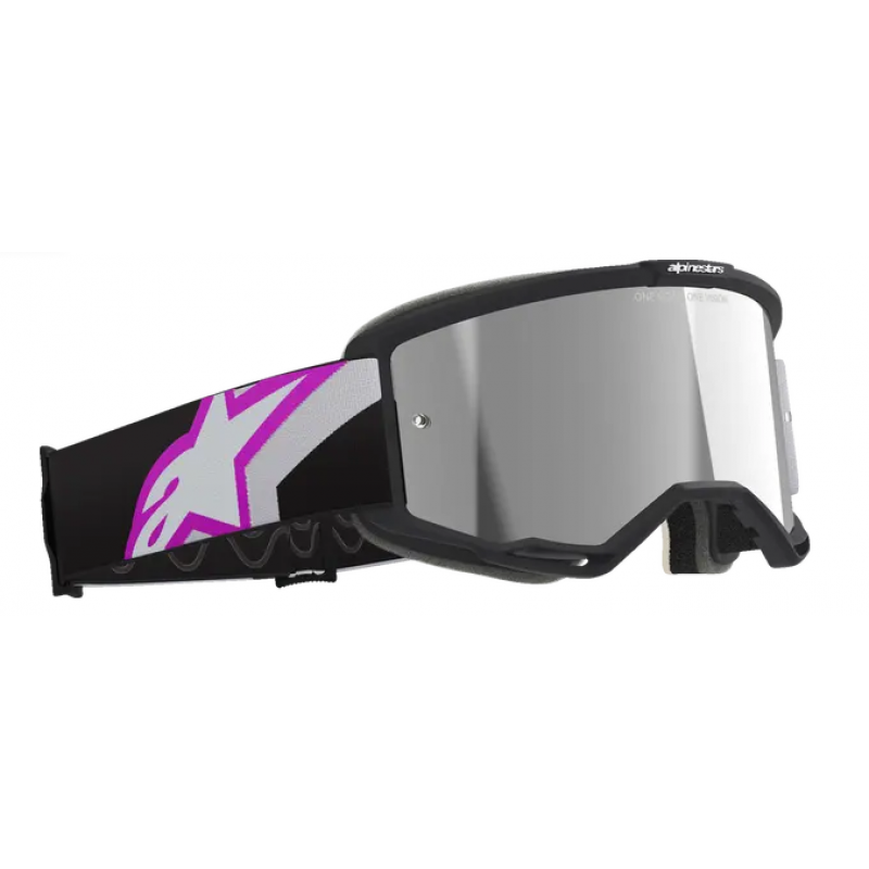 Мотокрос очила ALPINESTARS VISION 5 CORP GRAY/PURPLE MIRROR SILVER