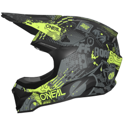 Детска каска O'NEAL 1SERIES VIBRANT BLACK/NEON YELLOW V.26