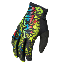 Детски мотокрос ръкавици O’NEAL MATRIX RANCID BLACK/NEON YELLOW