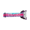 Детски крос очила O'NEAL B-10 STRIPED PINK/PURPLE - SILVER MIRROR