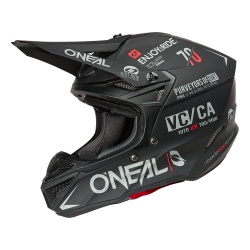 Мотокрос каска 5SERIES POLYACRYLITE BRAND BLACK/GRAY