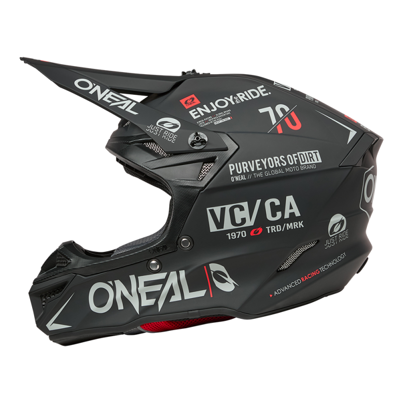 Мотокрос каска 5SERIES POLYACRYLITE BRAND BLACK/GRAY