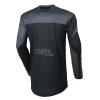 Мотокрос блуза O`NEAL ELEMENT RACEWEAR BLACK/GRAY V.26