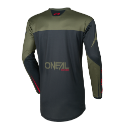 Мотокрос блуза O`NEAL ELEMENT RACEWEAR BLACK/OLIVE V.26