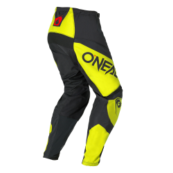 Мотокрос брич O'NEAL ELEMENT RACEWEAR BLACK/NEON YELLOW V.26