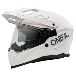 Ендуро каска O'NEAL D-SRS SOLID WHITE V.26