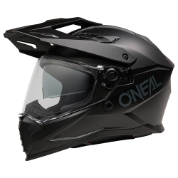 Ендуро каска O'NEAL D-SRS SOLID BLACK V.26