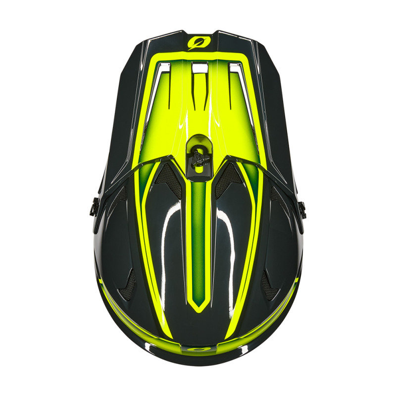 Вело каска O'NEAL SONUS SLICK GRAY/NEON YELLOW V.26