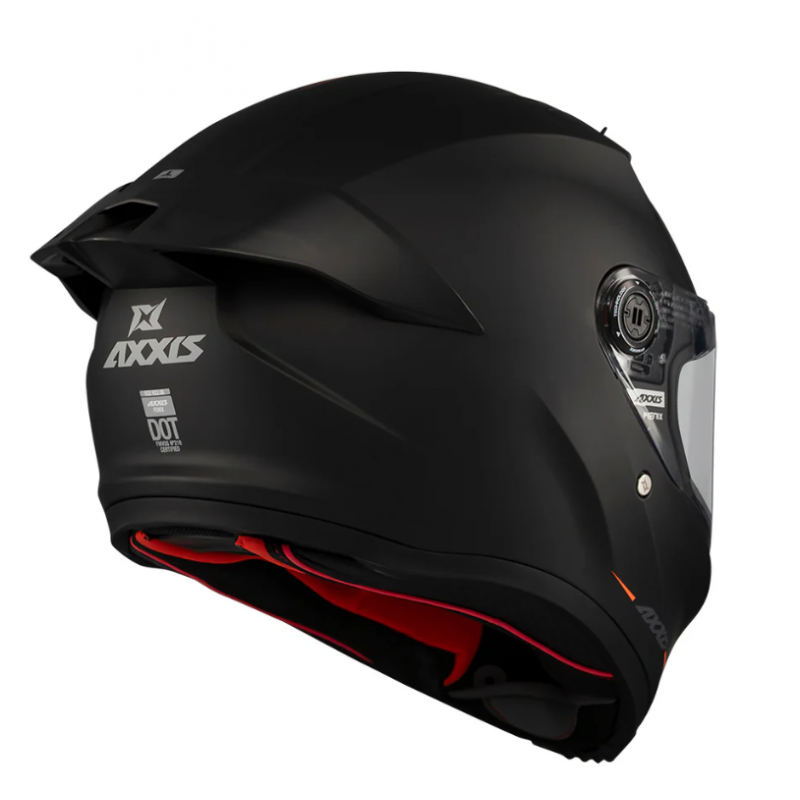 Каска AXXIS FENIX SOLID BLACK MATT