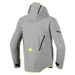 Мото суитшърт ALPINESTARS Aeroshell WP GRAY/YELLOW