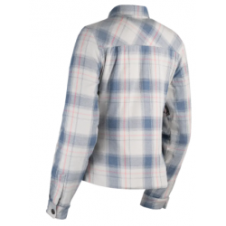 Дамска мото риза ICON Fallblock Flannel Grey