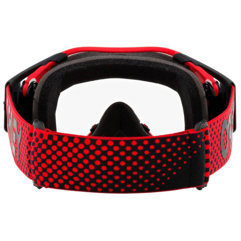 Мотокрос очила OAKLEY Airbrake MX Moto Red B1B Clear