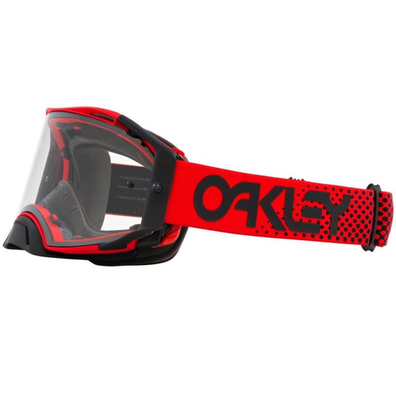 Мотокрос очила OAKLEY Airbrake MX Moto Red B1B Clear