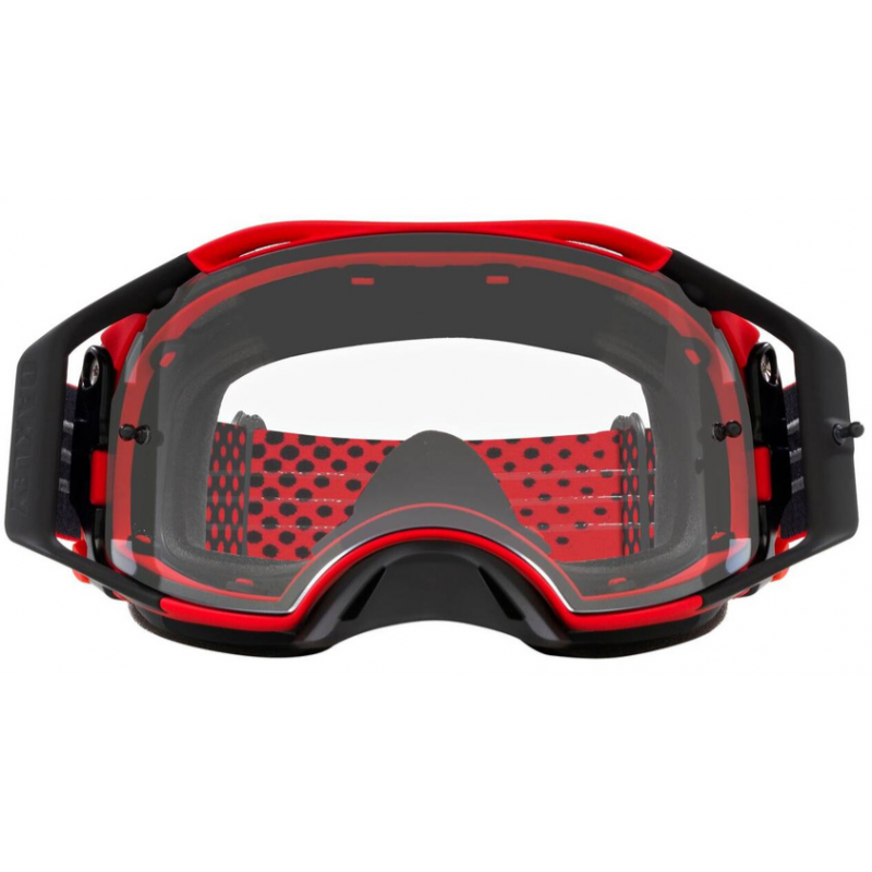 Мотокрос очила OAKLEY Airbrake MX Moto Red B1B Clear