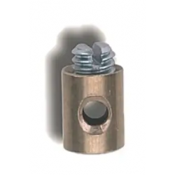Нипел за жило DOMINO CABLE FITTING NIPPLE BRASS STEEL