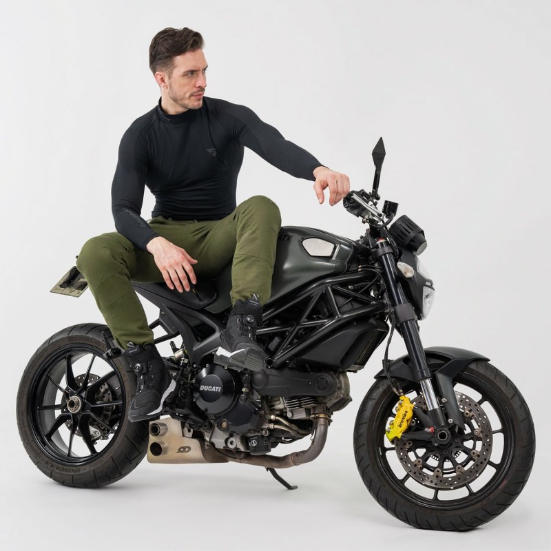 Текстилен мото панталон SHIMA GIRO 3.0 KHAKI