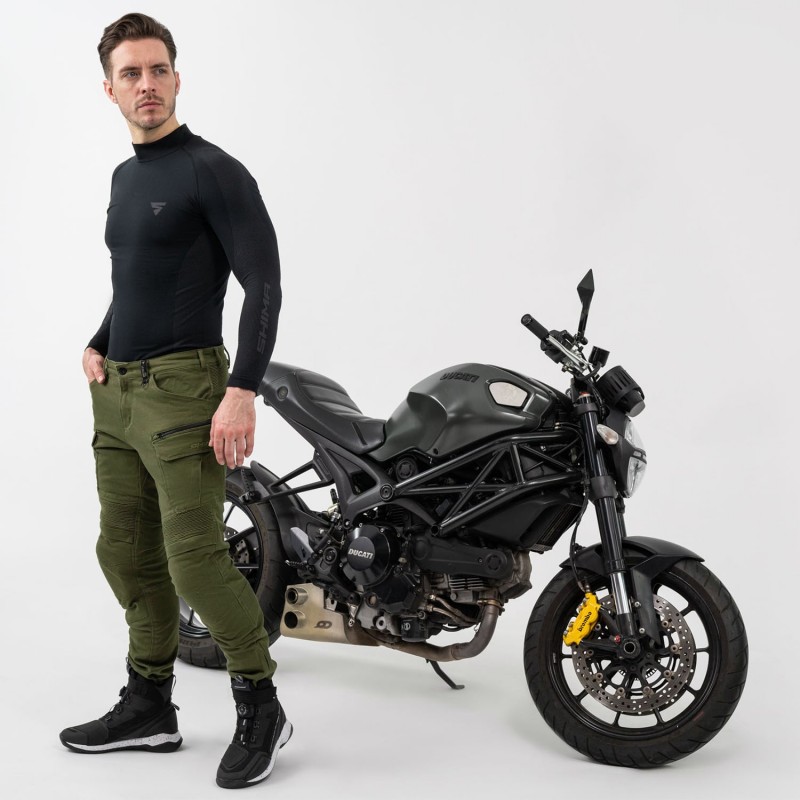 Текстилен мото панталон SHIMA GIRO 3.0 KHAKI