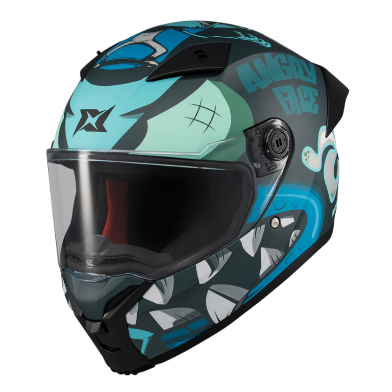 Каска AXXIS FENIX ANGRY FACE C7 MATT