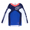 Мотокрос джърси TROY LEE DESIGNS GP Pro  Frames Jersey - Navy/White