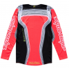 Mотокрос джърси TROY LEE DESIGNS SE PRO Stripes Jersey - Infra Red/Black