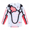 Mотокрос джърси TROY LEE DESIGNS SSE Ultra Membrane Jersey - White/Infra Red
