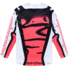 Mотокрос джърси TROY LEE DESIGNS SSE Ultra Membrane Jersey - White/Infra Red