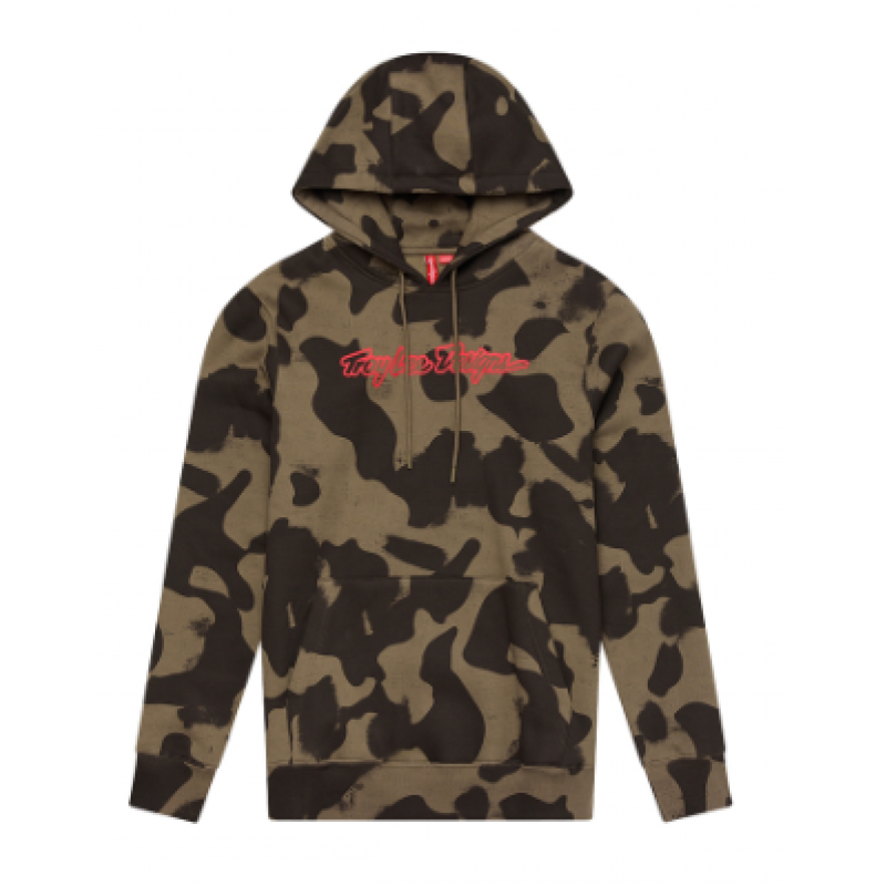 Детски суитшърт TROY LEE DESIGNS Signature - Olive Camo