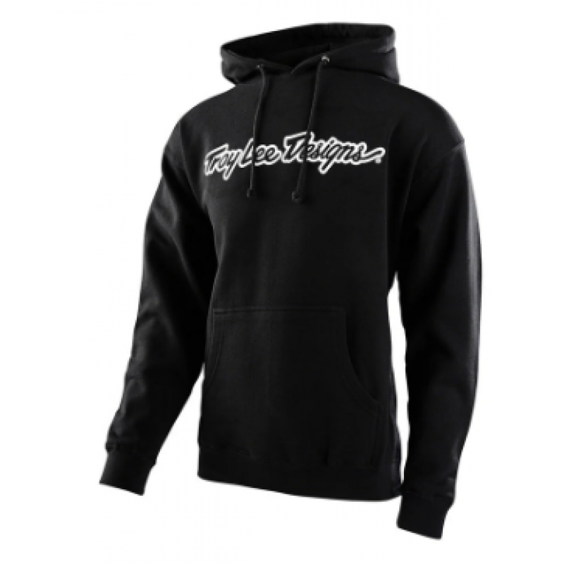Детски суитшърт TROY LEE DESIGNS Signature - Black