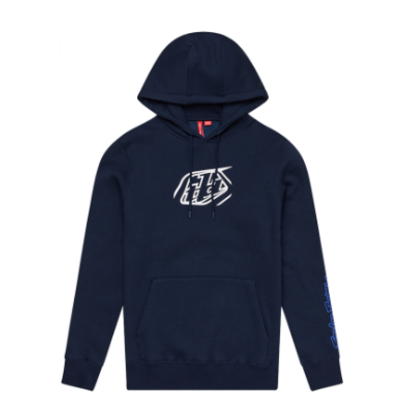 Детски суитшърт TROY LEE DESIGNS Badge - Navy