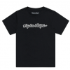 Детска тениска TROY LEE DESIGNS Signature - Black