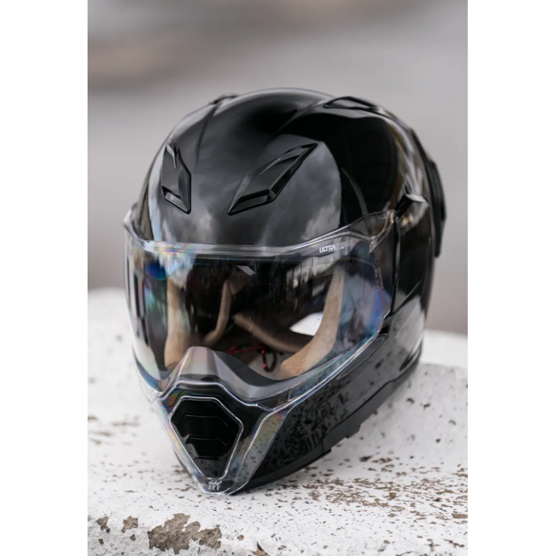 Каска ICON Ultraflite™ Solid MIPS® BLACK GLOSS