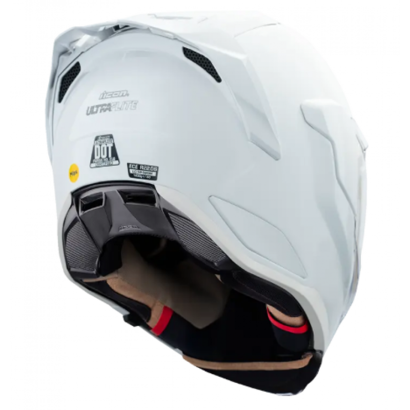 Каска ICON Ultraflite™ Solid MIPS® WHITE
