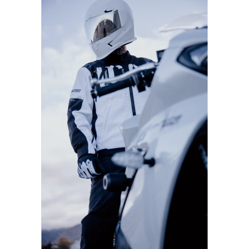 Мото яке ICON Merc3™ ANOMALY WHITE