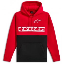 Мото суитшърт ALPINESTARS PO PARALLEL RED/BLACK