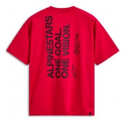 Тениска ALPINESTARS SS CSF OVERSIZED ONE RED