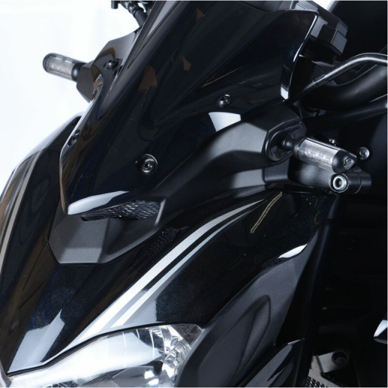 Адаптер за мигачи R&G RACING Indicator Adpater Kit Black Kawasaki