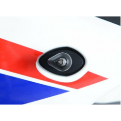 LED мото мигачи R&G RACING Aero LED Indicator Body Black / Lens Clear (Pair), Front & Rear