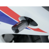 LED мото мигачи R&G RACING Aero LED Indicator Body Black / Lens Clear (Pair), Front & Rear