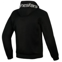 Мото суитшърт ALPINESTARS HOODIE CHROME SUPERAIR BLACK/GRAY/WH