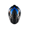 Адвенчър каска NEXX Y.TRAVL PRIMAL BLUE NEON MATT