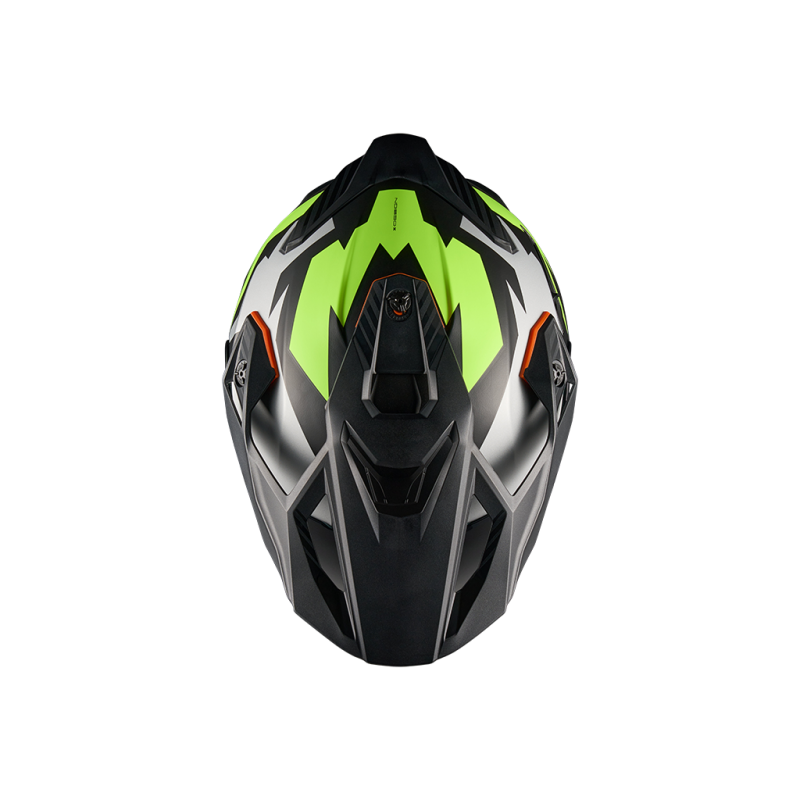 Адвенчър каска NEXX Y.TRAVL PRIMAL NEON BLACK MATT