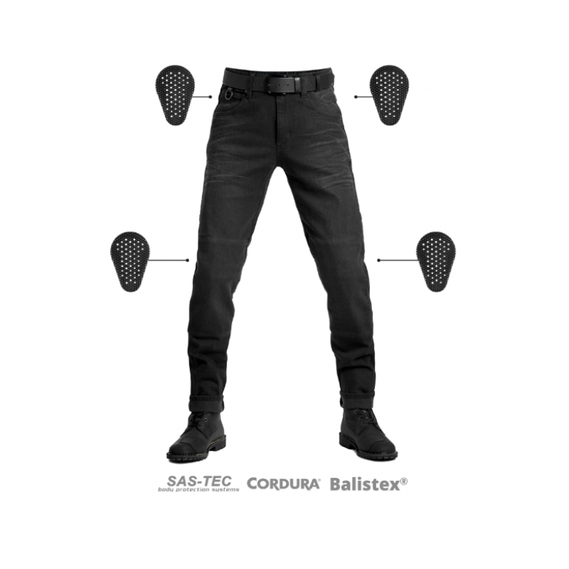 Мото дънки PANDO MOTO BOSS DYN 01 - Slim-Fit Cordura® and BALISTEX - LONG