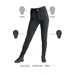 Дамски мото дънки PANDO MOTO KUSARI COR 01 - Skinny-Fit Cordura®