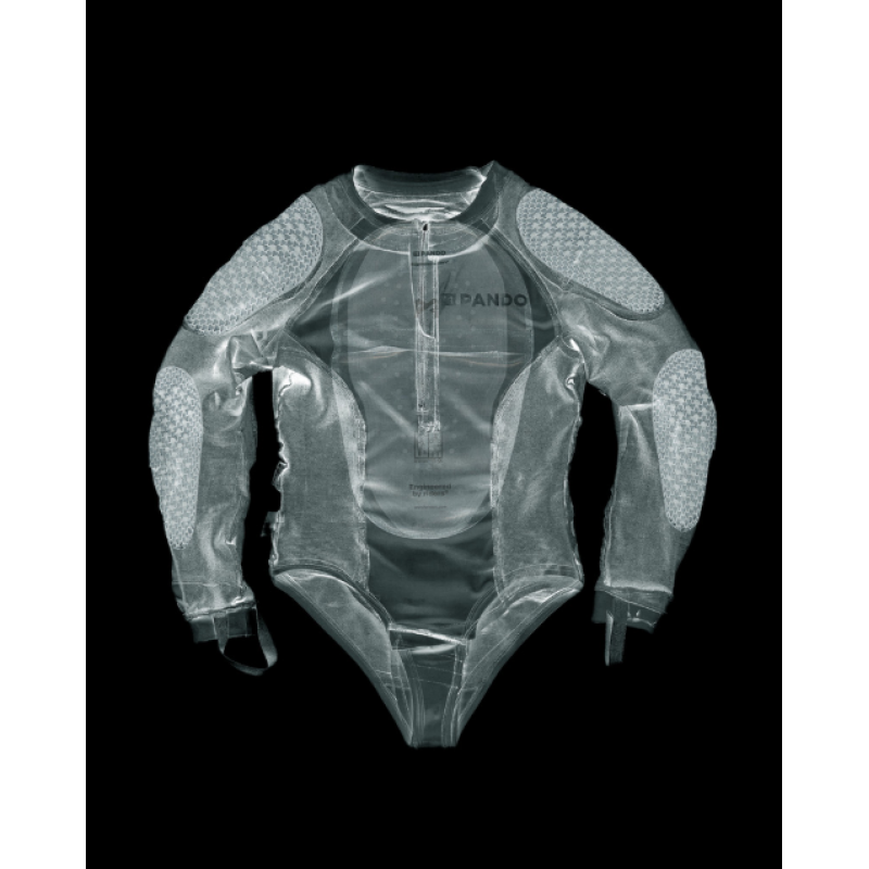 Дамско протекторно боди PANDO MOTO - SHELL WW BLACK 02