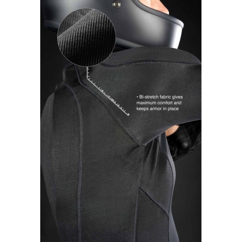 Текстилно яке Pando Moto Shell UH 03 Black