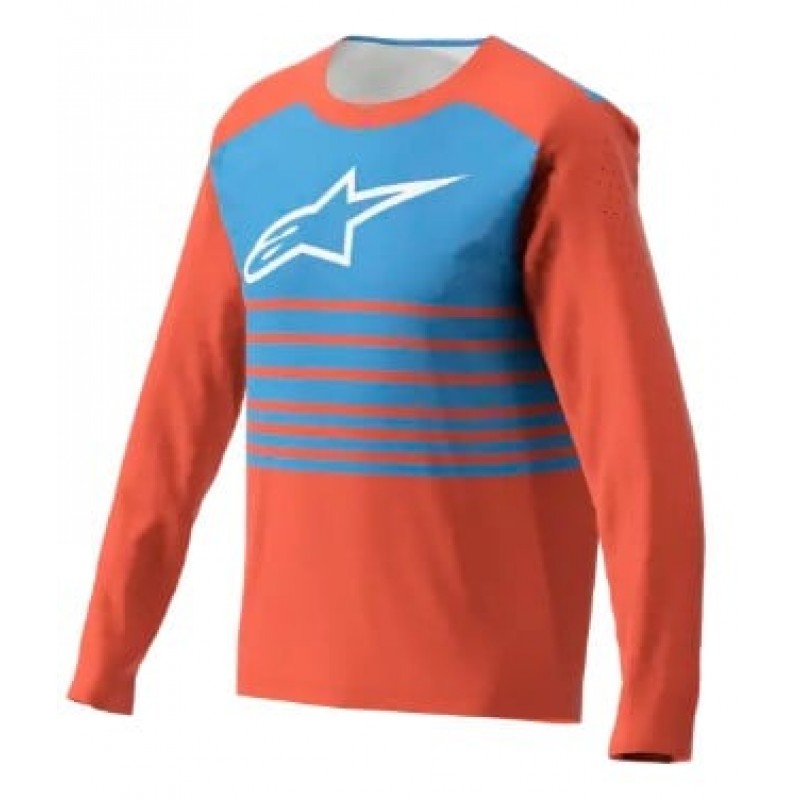 Вело джърси ALPINESTARS LS A-DURA ELITE 2.0 RED